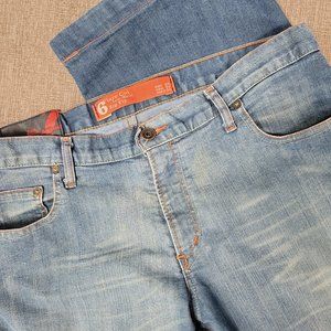 Zara Jeans Flare Cut Low Waist Size 36